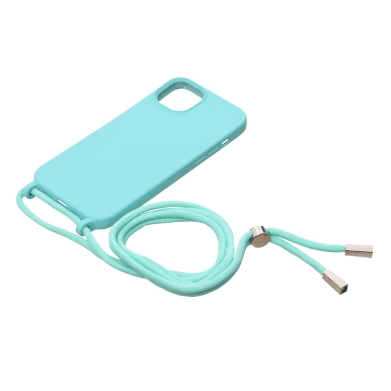 Phone Cover for iPhone 14 6.7-inch with Fabric Strap and Protective Safety Edges