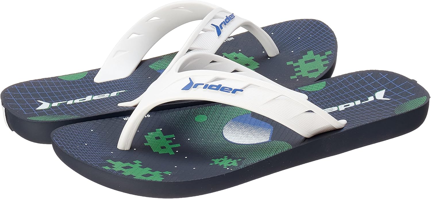 Rider Boys Slippers Lightweight Comfortable Daily Wear Design