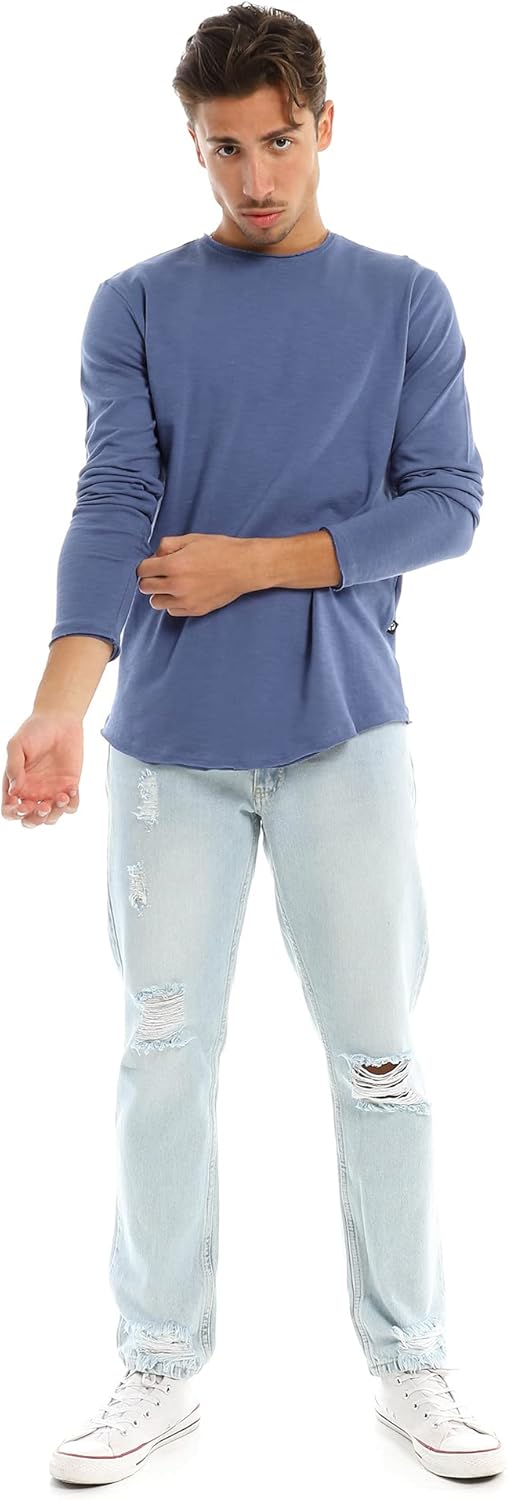 Ravin Men Basic T Shirt Casual Essential Comfortable Fit