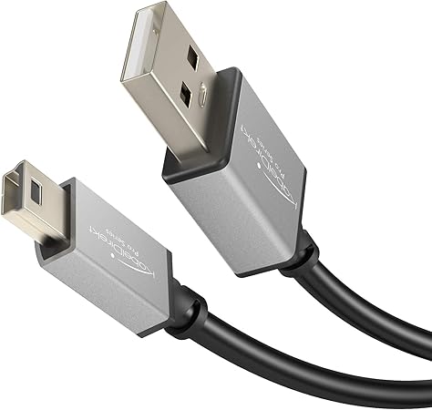 KabelDirekt Mini USB 2.0 Cable 1m – High-Speed Data Transfer & Charging Cable
