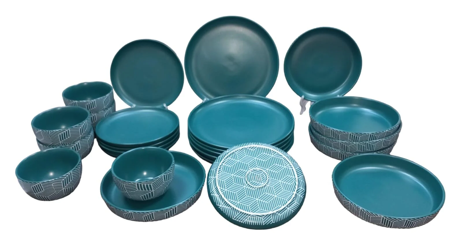 Mazaj Porcelain Dinner Set 24 Pieces
