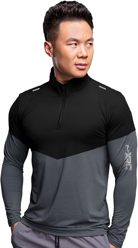 EYEBOGLER Men's Long Sleeve Sports T-Shirt