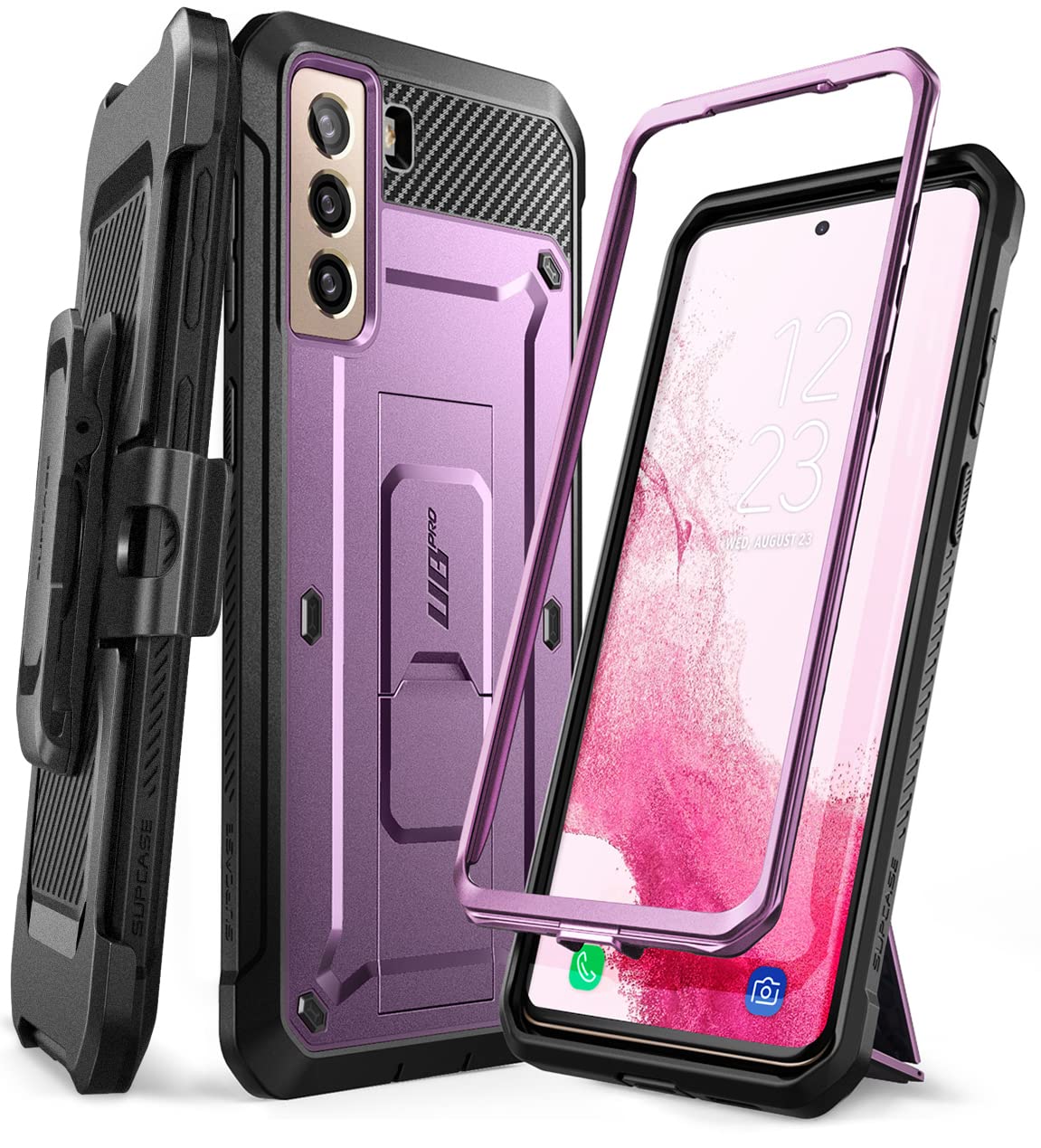 Supcase Unicorn Beetle Pro Samsung Galaxy S22+ Case – Dual-Layer Rugged Case for Samsung Galaxy S22+ 5G with Kickstand & Belt Clip for Maximum Protection