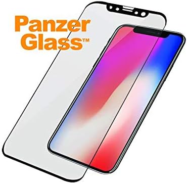 PanzerGlass Screen Protector for iPhone – Tempered Glass Screen Protector with High Impact & Scratch Protection