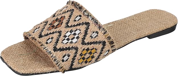 Madyos Women’s Flat Slippers with Comfortable Lightweight Design