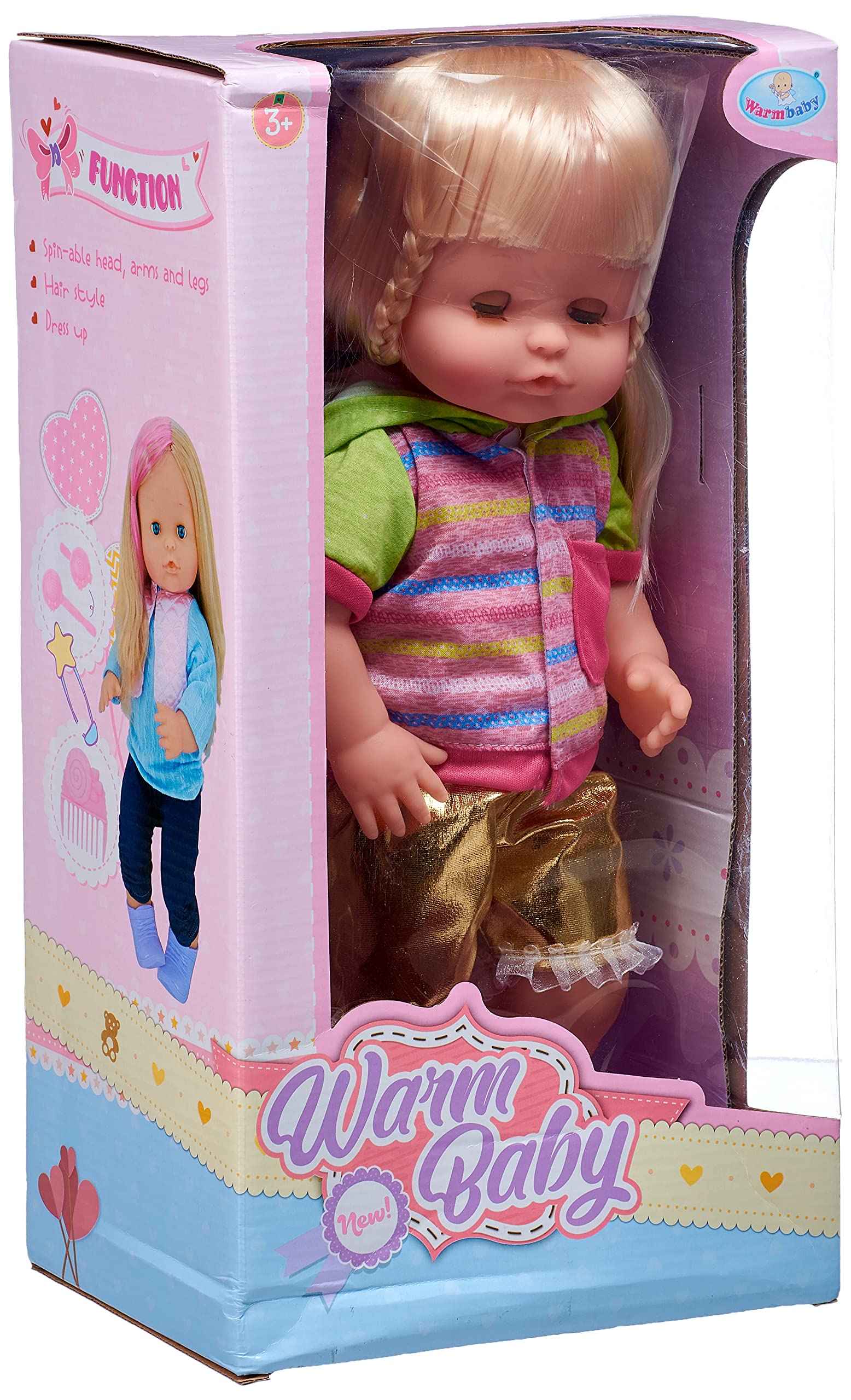 Generic Baby Doll with Bride Dress and Casual Clothes