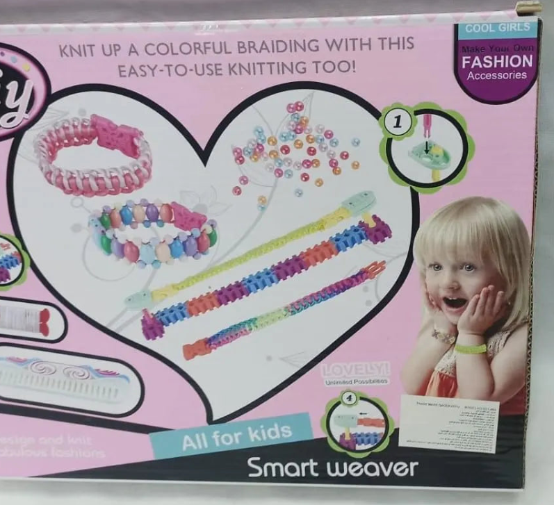 DIY My Own Knitting Machine – Smart Weaver Educational Craft Kit for Kids