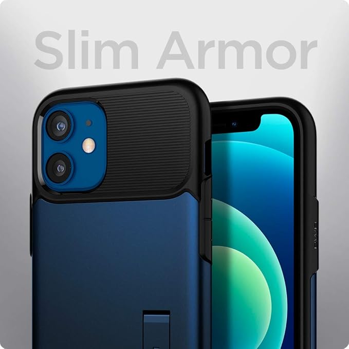 Spigen Case for Apple iPhone 12 Mini – Dual Layer Shockproof Protective Cover