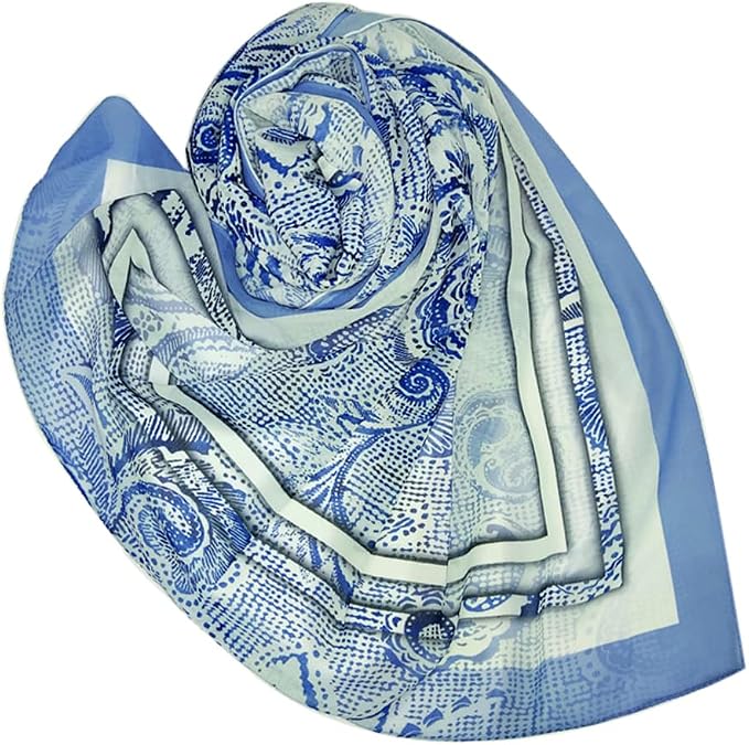 Al Moudather Women’s Chiffon Crepe Scarf