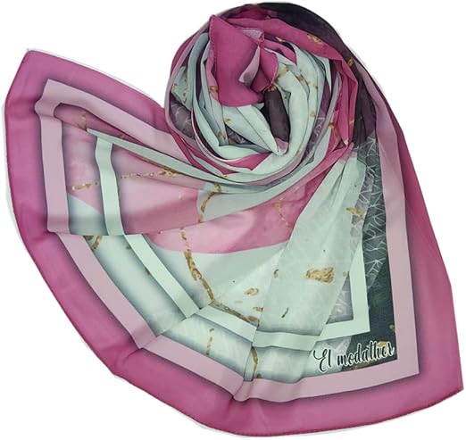 Al Moudather Women’s Chiffon Crepe Scarf
