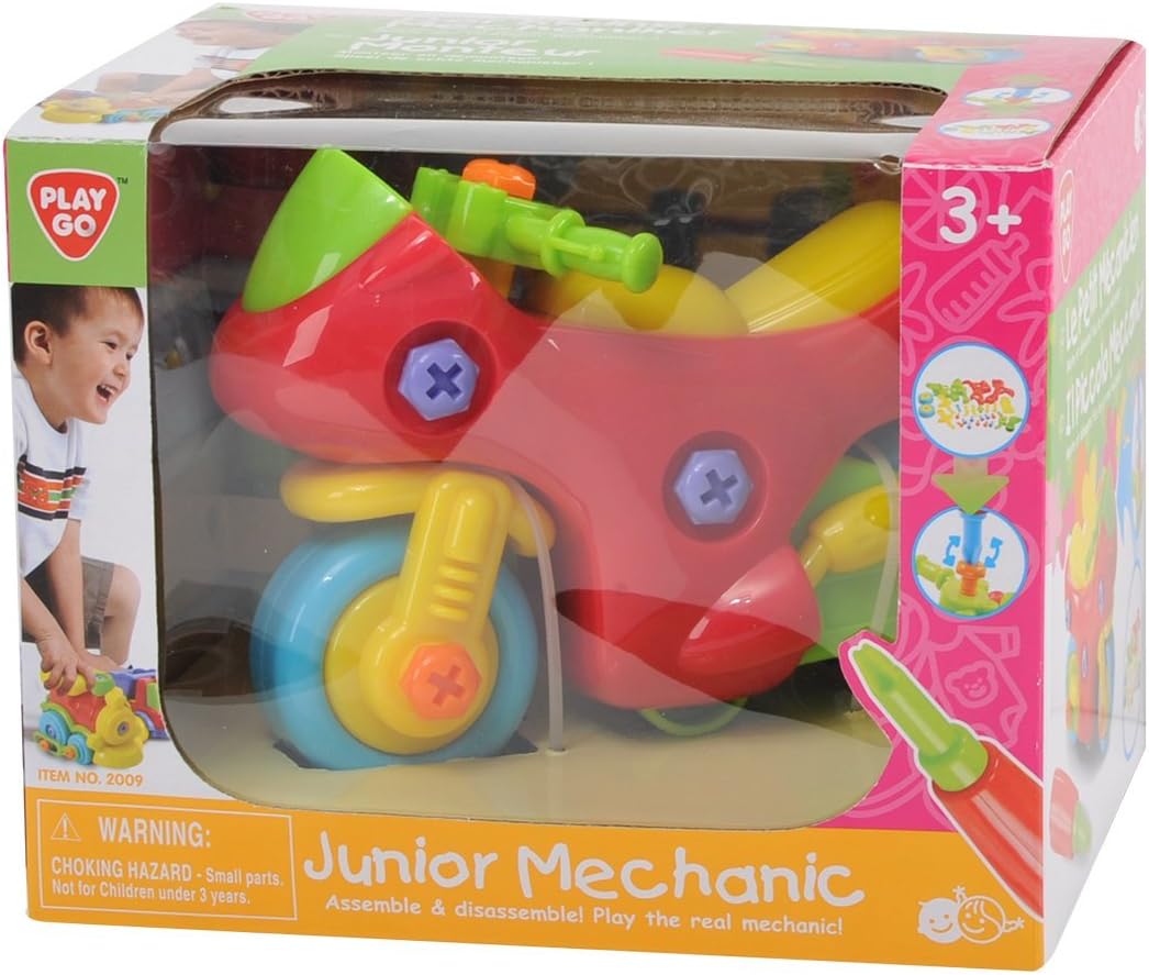 PlayGo Motorcycle Building Set