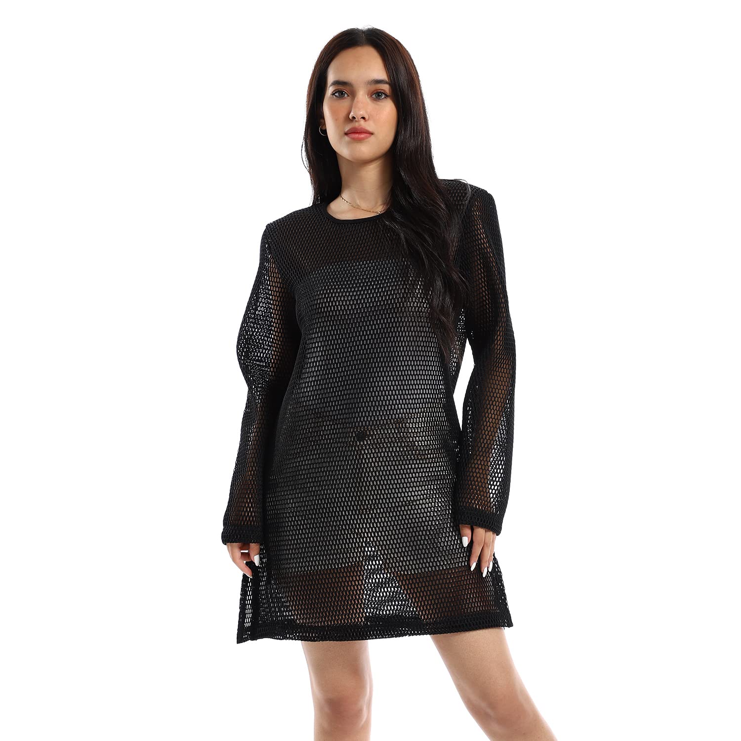 Eezeey Women Mesh Beach Cover Up Stylish Summer Wear