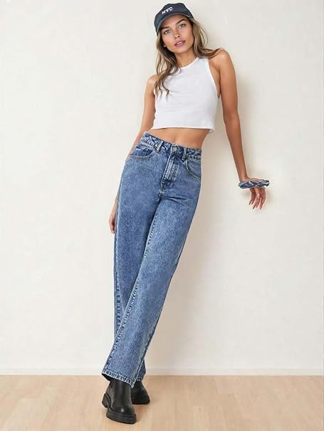 KOTTY Jeans Pants for Women Blue