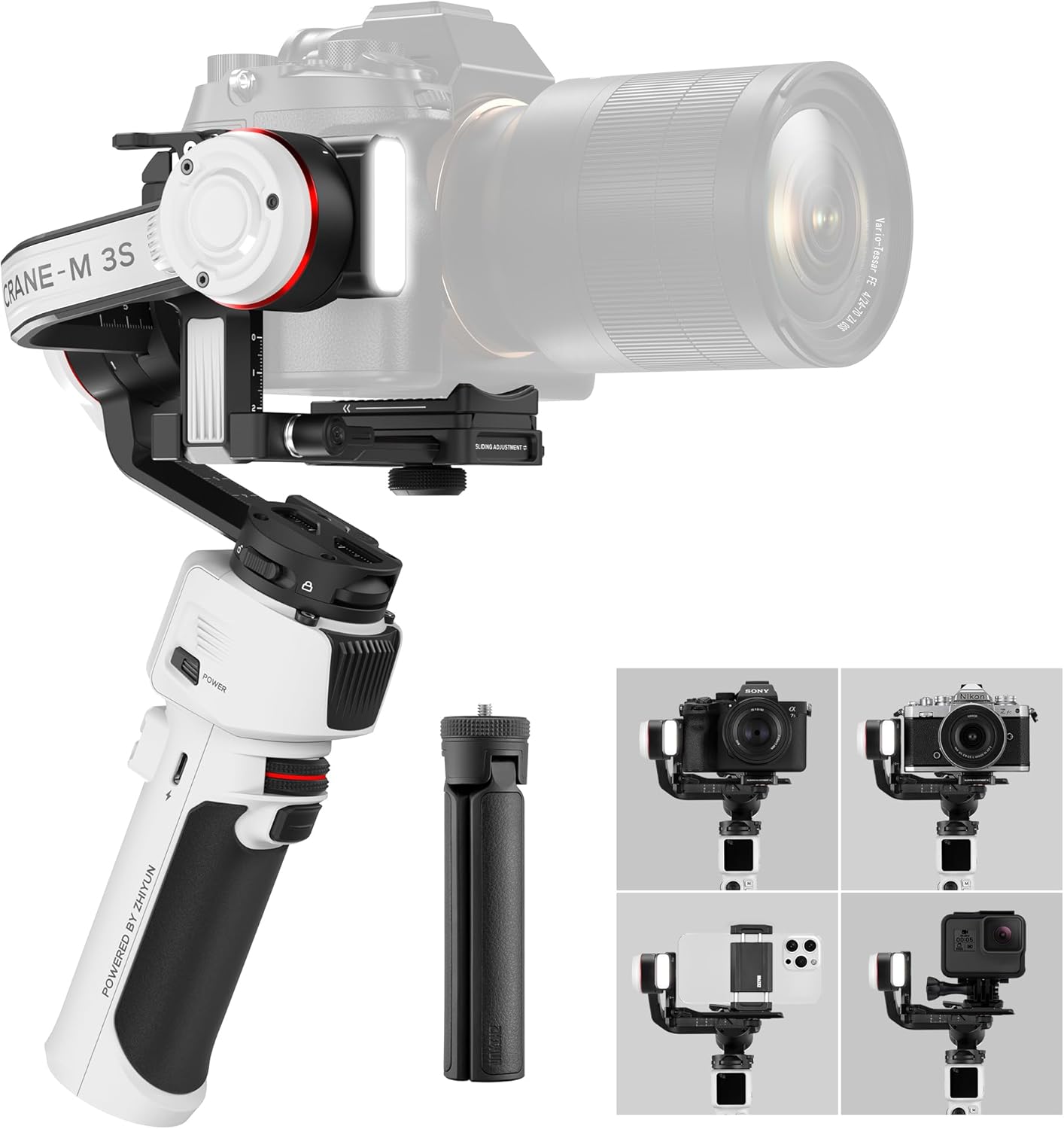 ZHIYUN Crane M3S 3-Axis Camera Stabilizer for Cameras & Smartphones