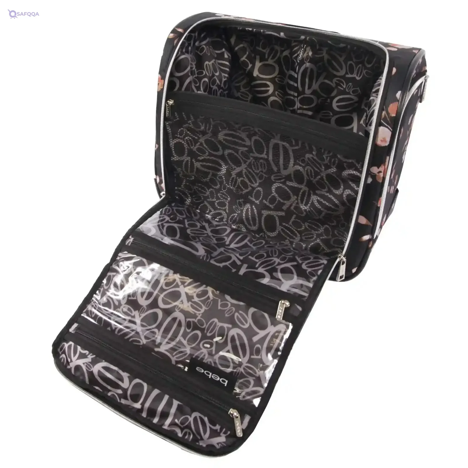 BEBE Wheeled Under Seat Carry On Bag for Women Multi Color