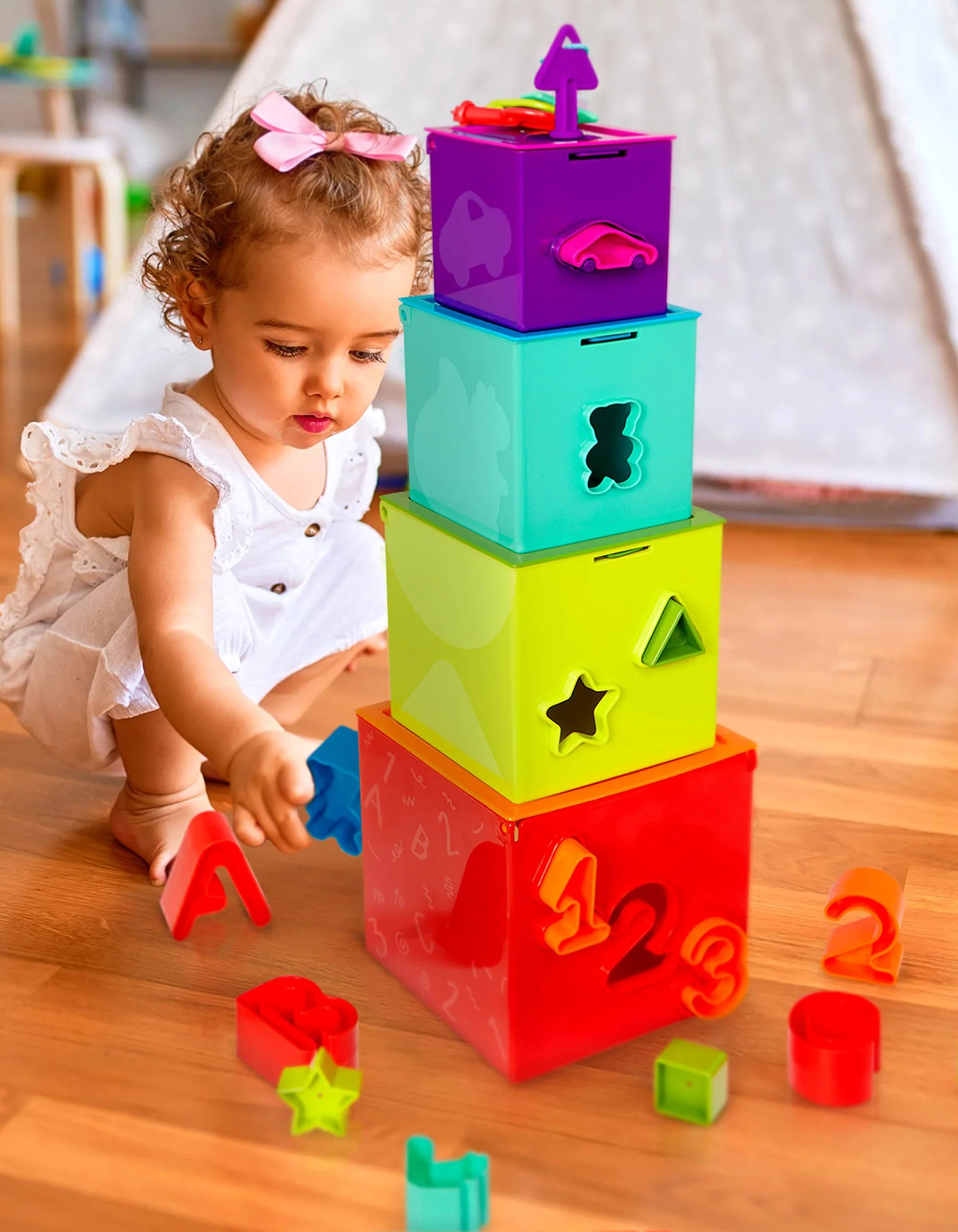 Battat Sorting & Stacking Boxes