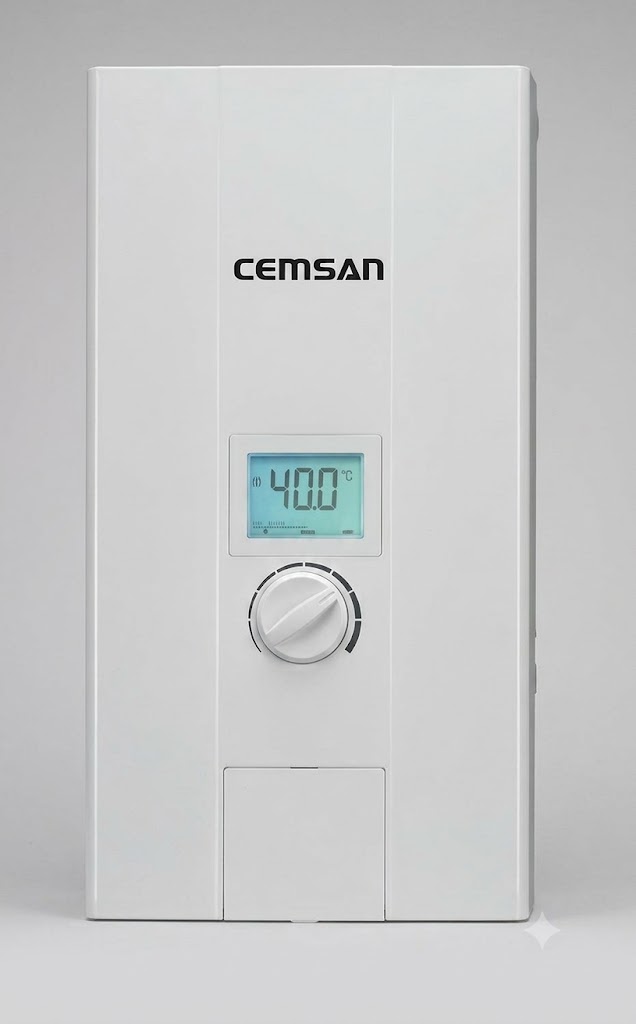 Cemsan Instant Water Heater 24 kW – Fast Heating and High Performance