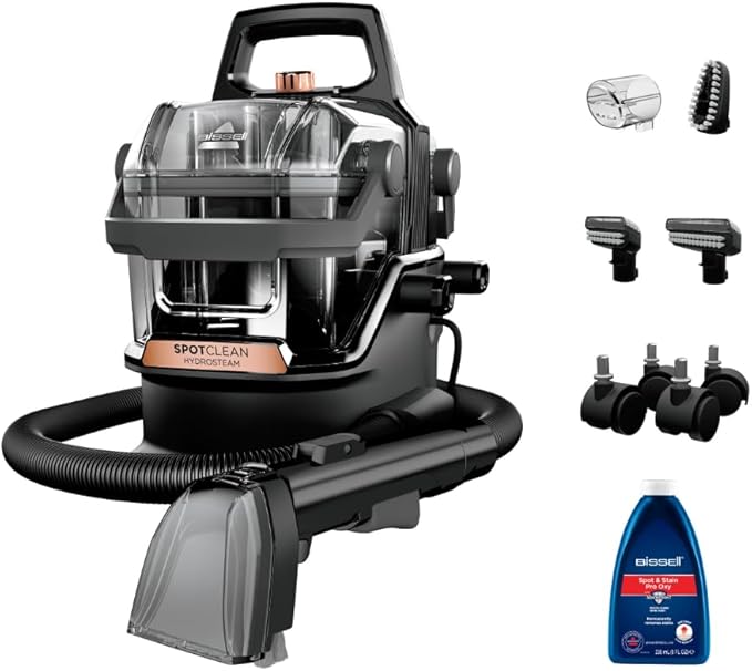BISSELL 3700E Portable Deep Cleaner 17000Pa Black - Used
