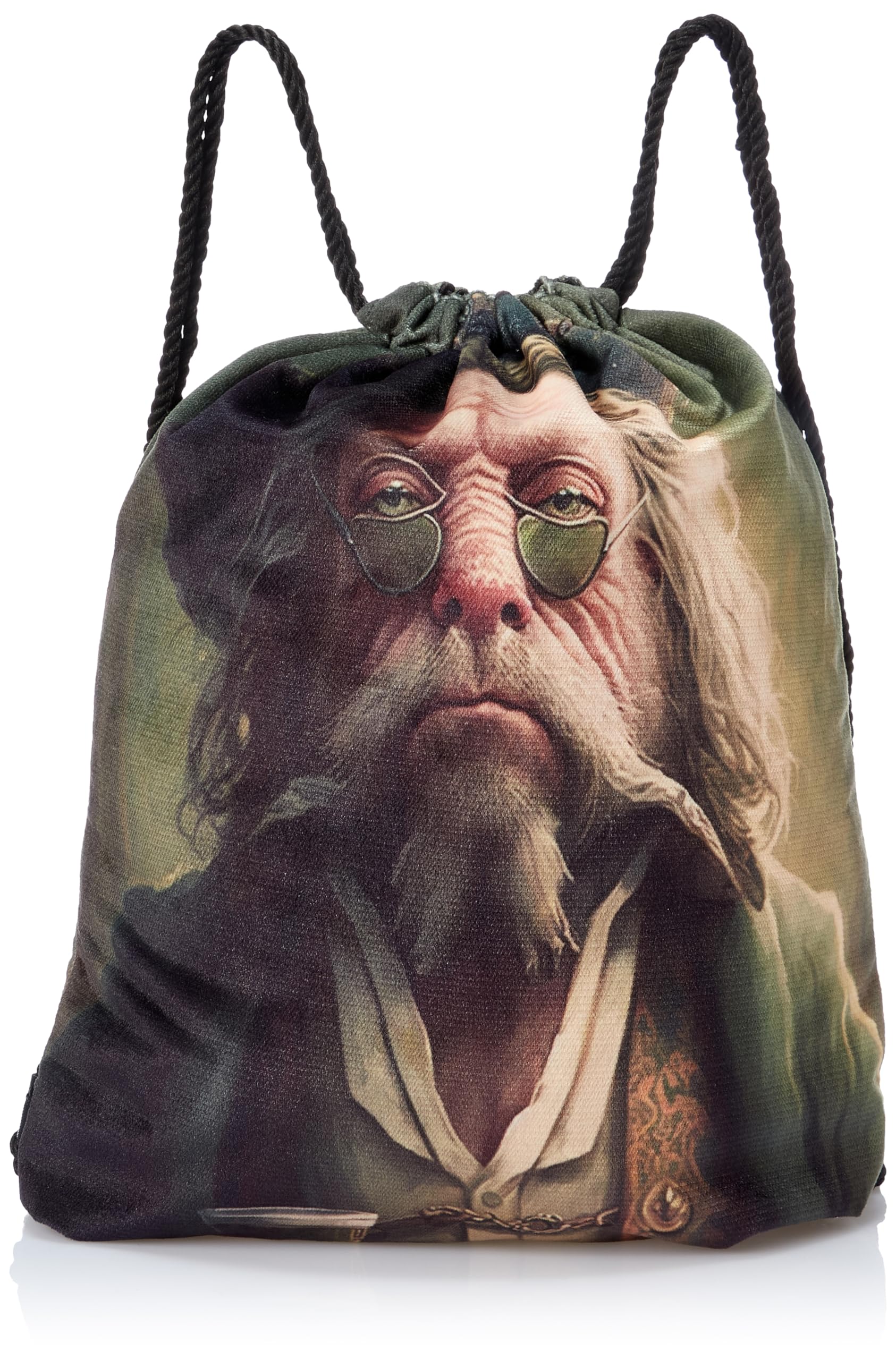 TAT Printed Drawstring Bag – Lightweight & Compact Daily Use Bag