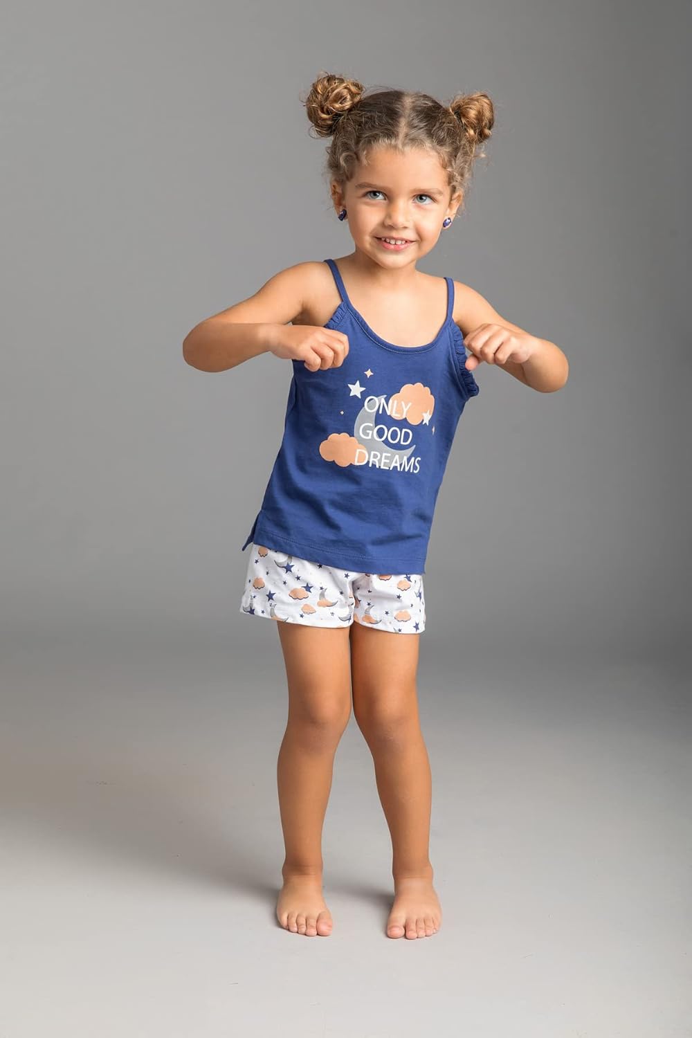 Concrete Pajama For  Girls Lightweight and Suitable For Sleeping