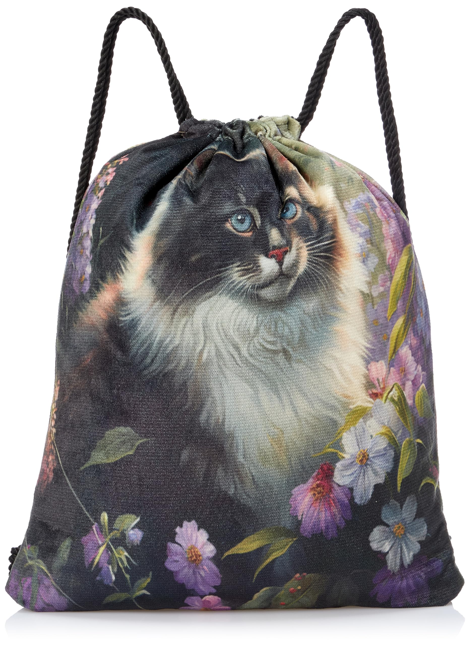 TAT Printed Drawstring Bag – Lightweight & Compact Daily Use Bag