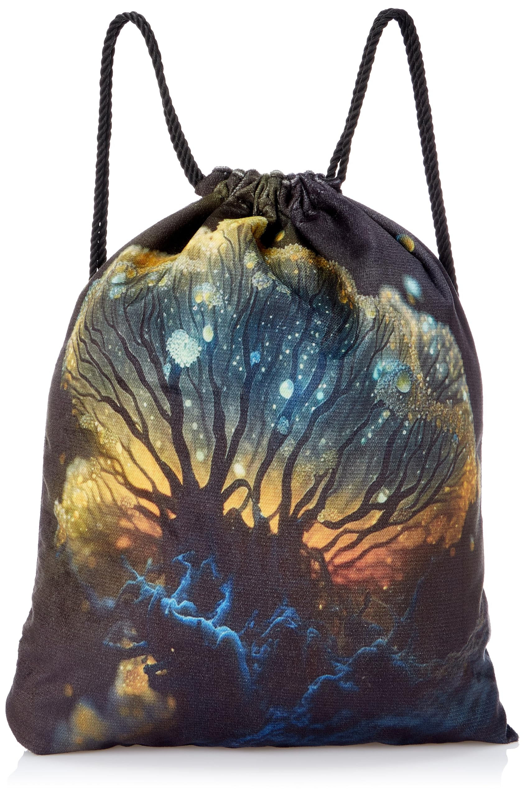 TAT Printed Drawstring Bag – Lightweight & Compact Daily Use Bag