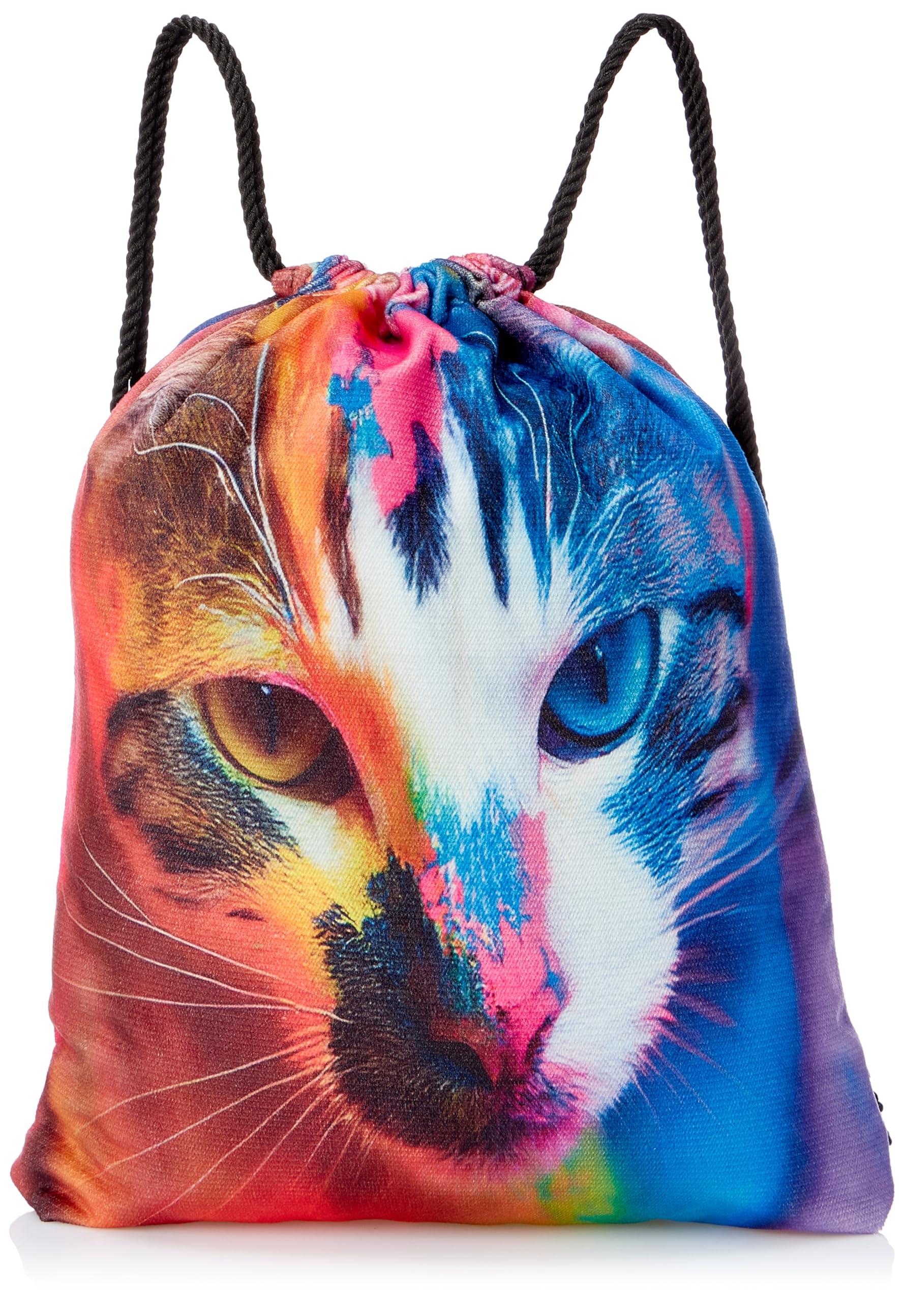 TAT Printed Drawstring Bag – Lightweight & Compact Daily Use Bag