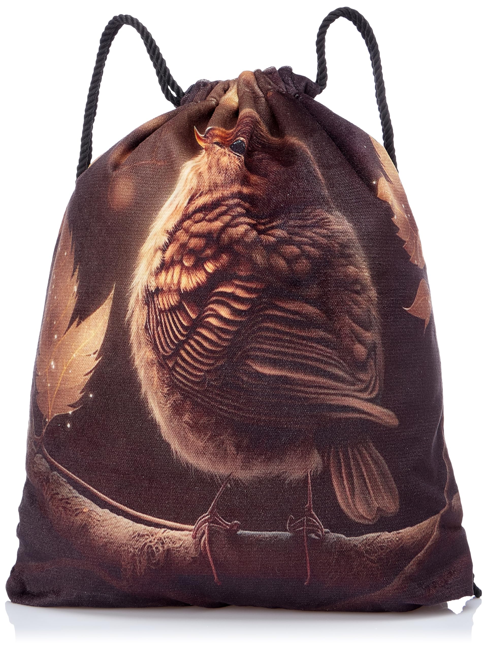 TAT Printed Drawstring Bag – Lightweight & Compact Daily Use Bag