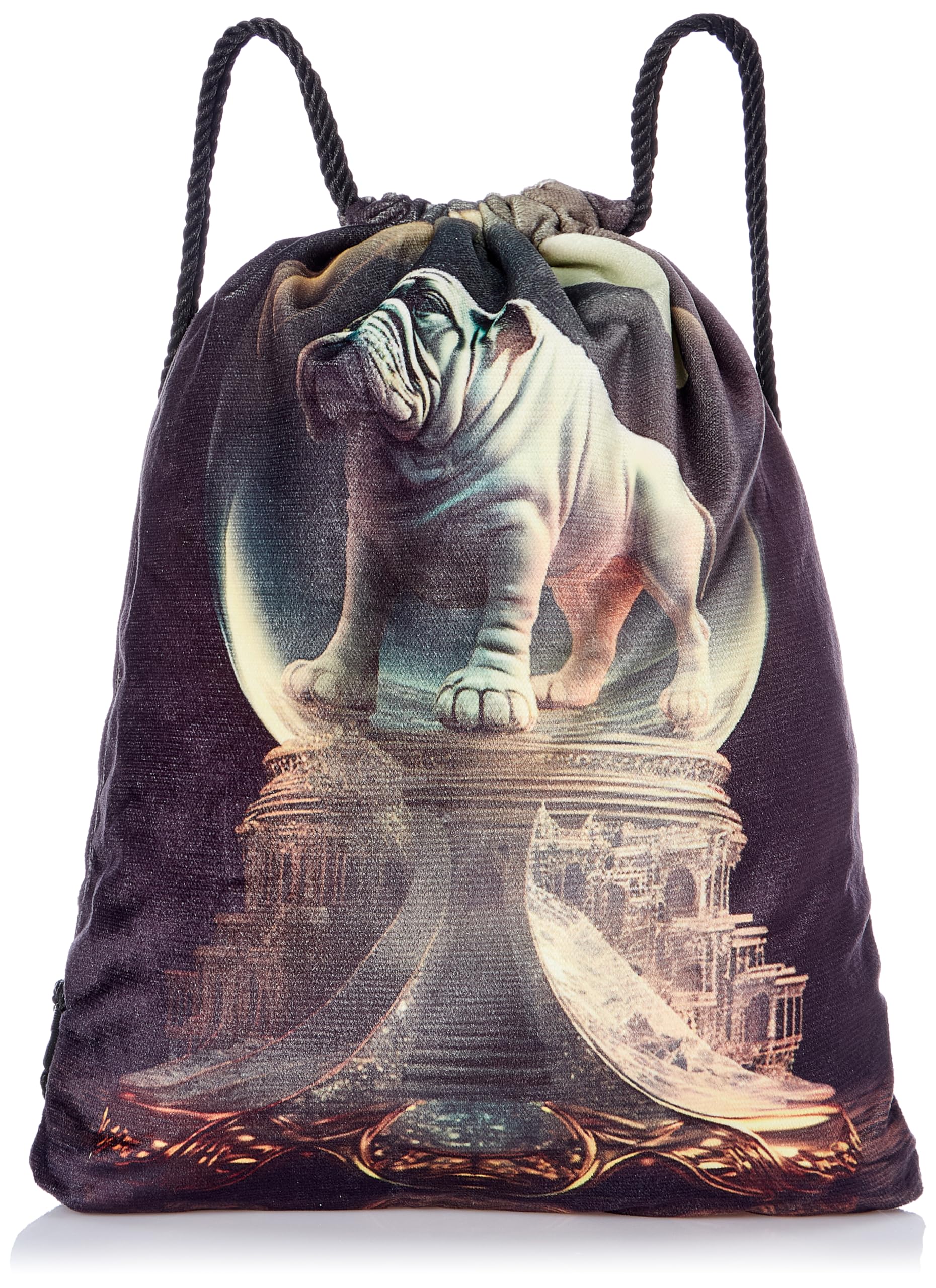 TAT Printed Drawstring Bag – Lightweight & Compact Daily Use Bag