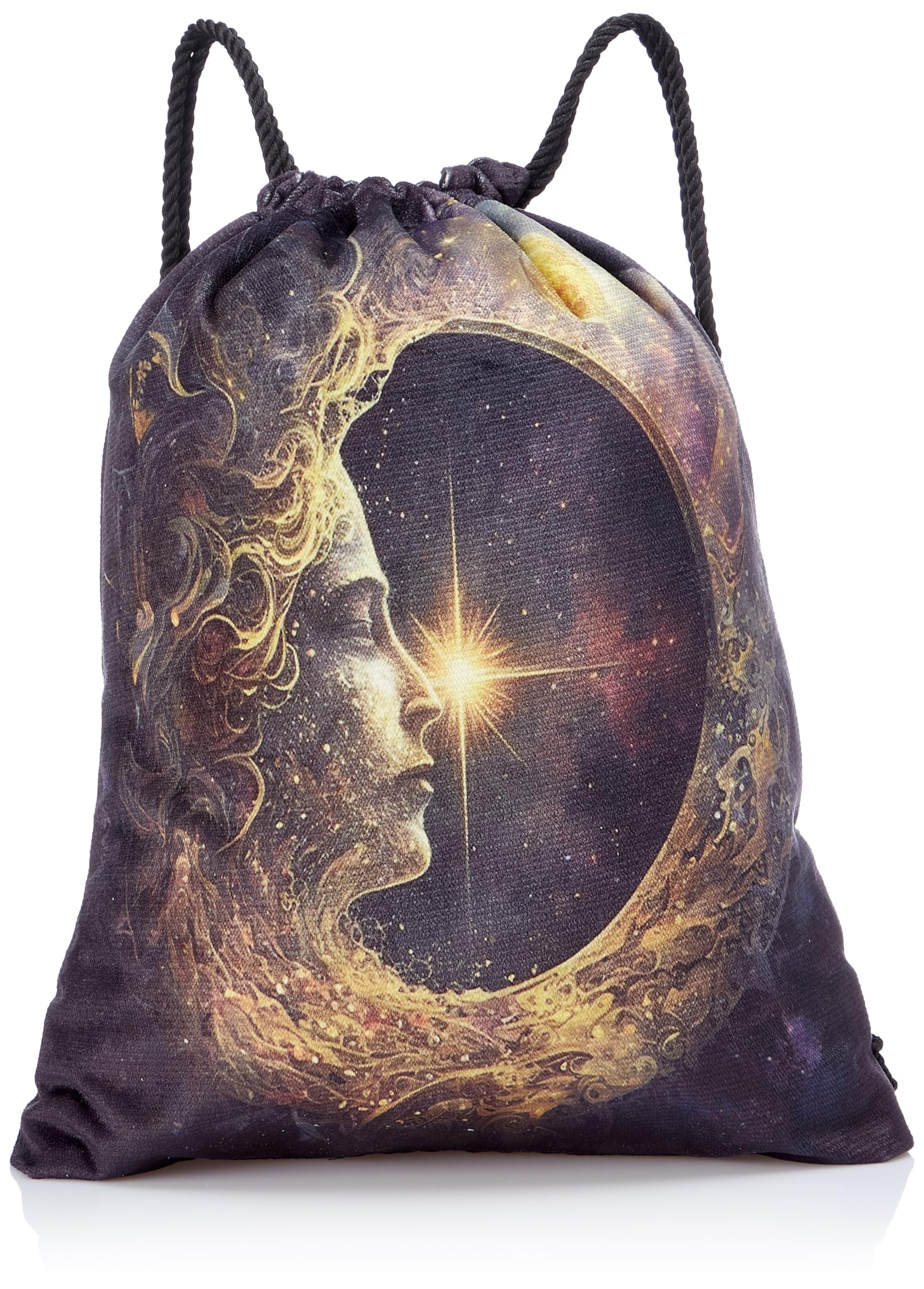 TAT Printed Drawstring Bag – Lightweight & Compact Daily Use Bag