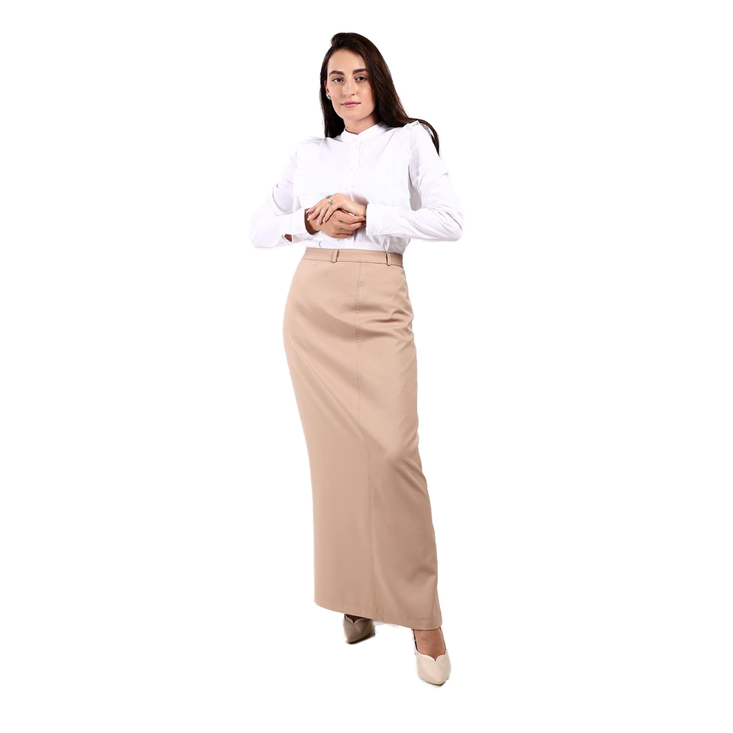 Esla Women Skirt Casual Elegant Everyday Style