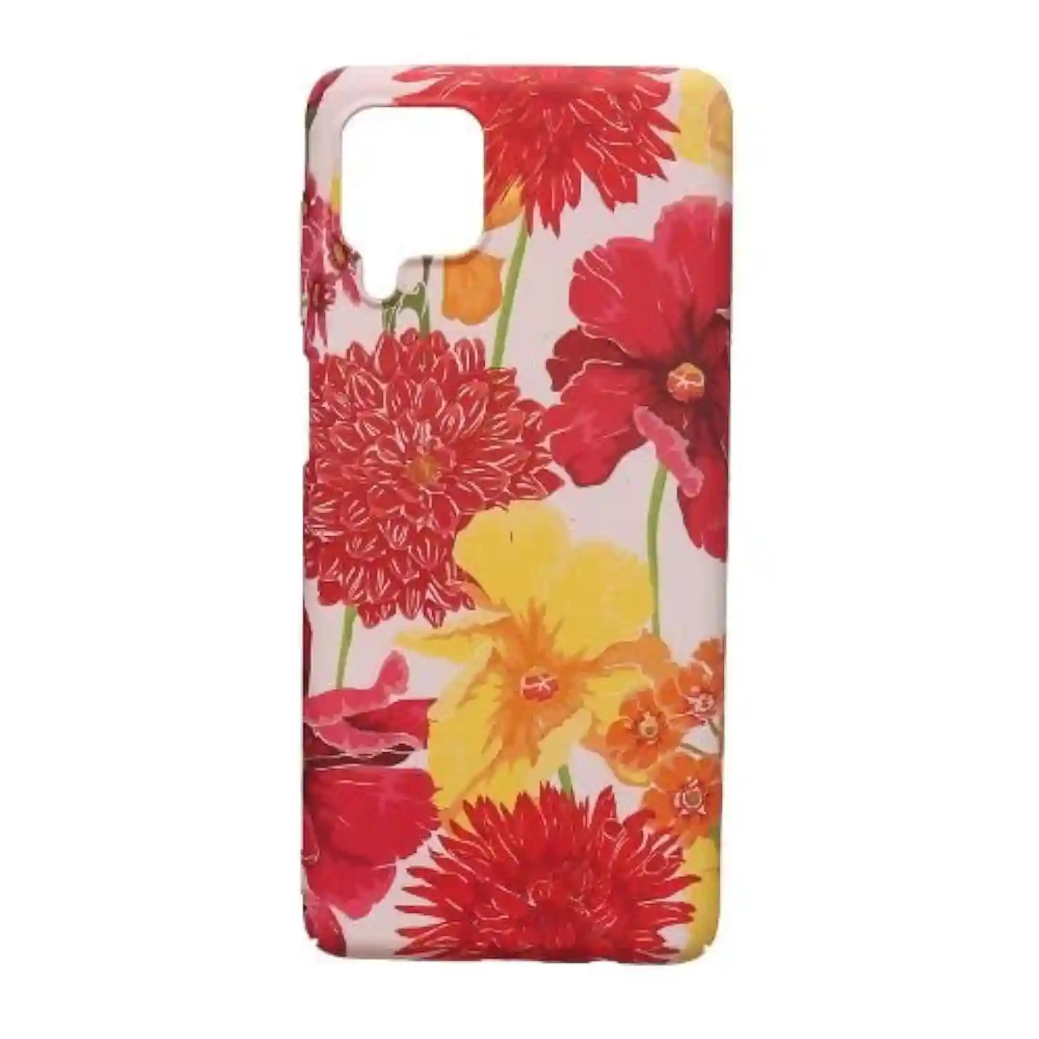 Dragon Flower Creative Hard Back Cover for Samsung Galaxy F62 Multicolor
