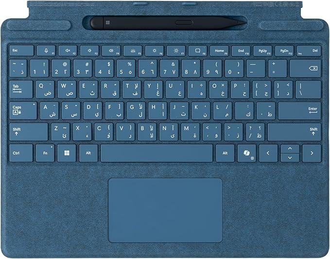 Microsoft 13" Keyboard with Pen Storage Surface Pro 11th Pro 9 Pro 8 English Arabic