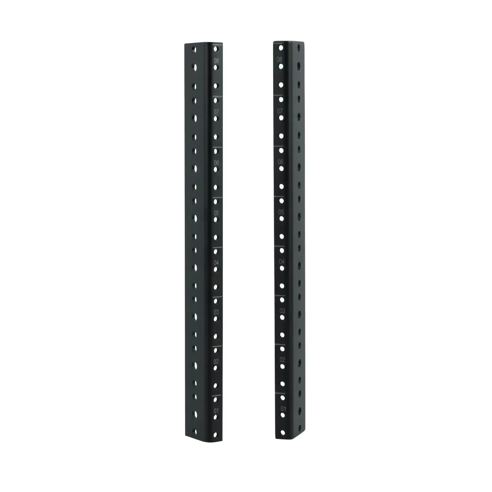 Gator Heavy-Duty Steel Rack Rail Set 8U – Server & Audio Equipment Mounting Rails