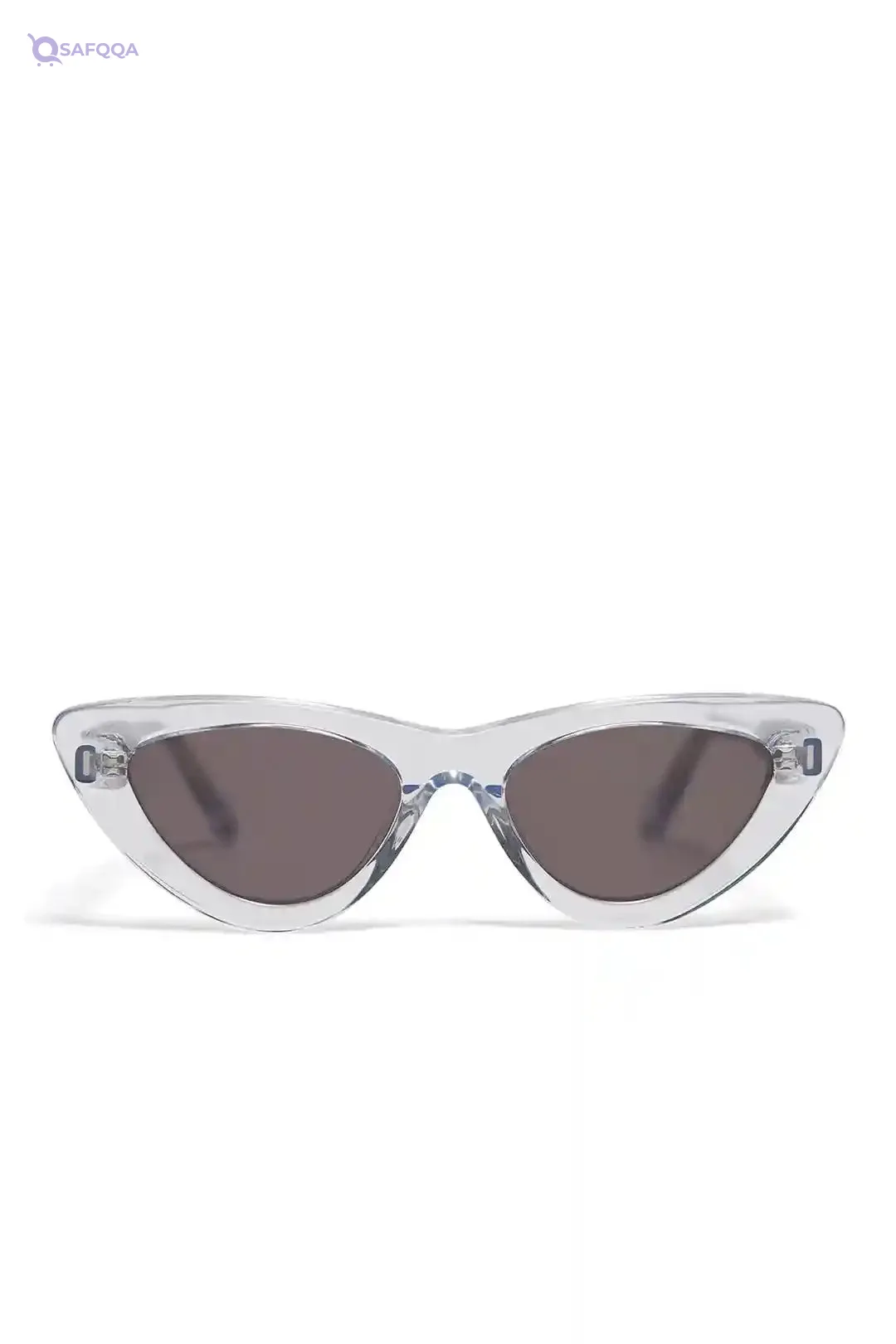 Chimi Cat-Eye Sunglasses for Women – Light Grey Frame Stylish Fashion Eyewear with UV Protection