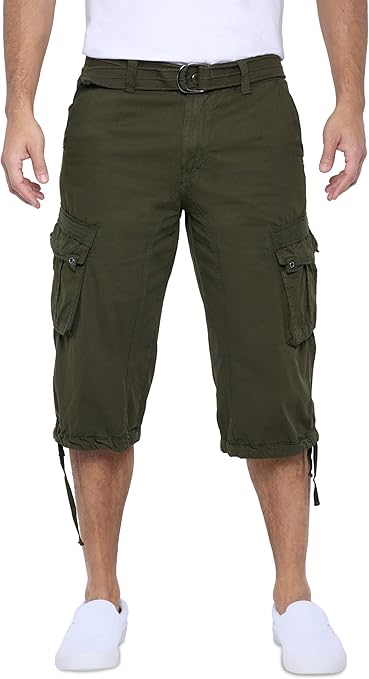X RAY Men’s Casual Shorts Olive
