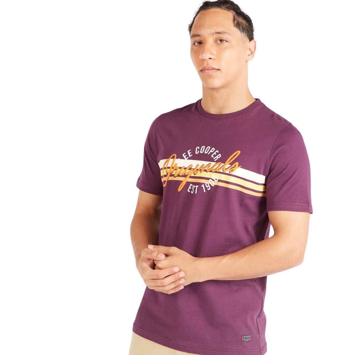 Splash Men T-Shirt Casual Modern Everyday Style