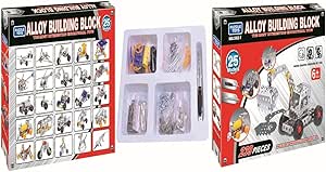 Metal Meccano 25 Models Toy – 239-Piece Educational Construction Set