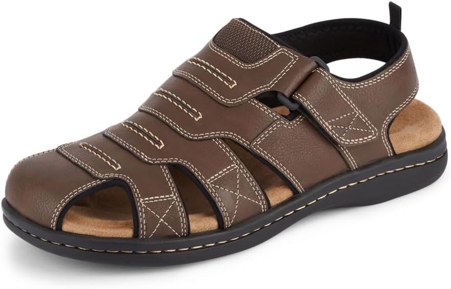 Dockers Men’s Sandals Brown Casual Comfort Slip-On