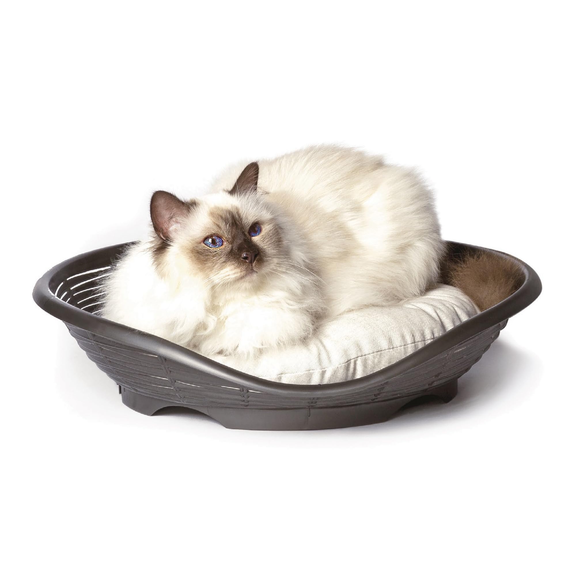 Bama Pasha Pet Bed for Cats and Dogs – Comfortable Luxury Sleeping Bed