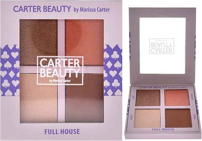 Carter Beauty Blush and Highlighter Set – Makeup Duo Palette