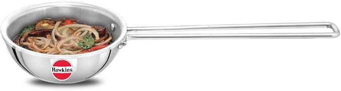 Hawkins STP15 Triply Stainless Steel Pan 360ml Silver - Have Scratches