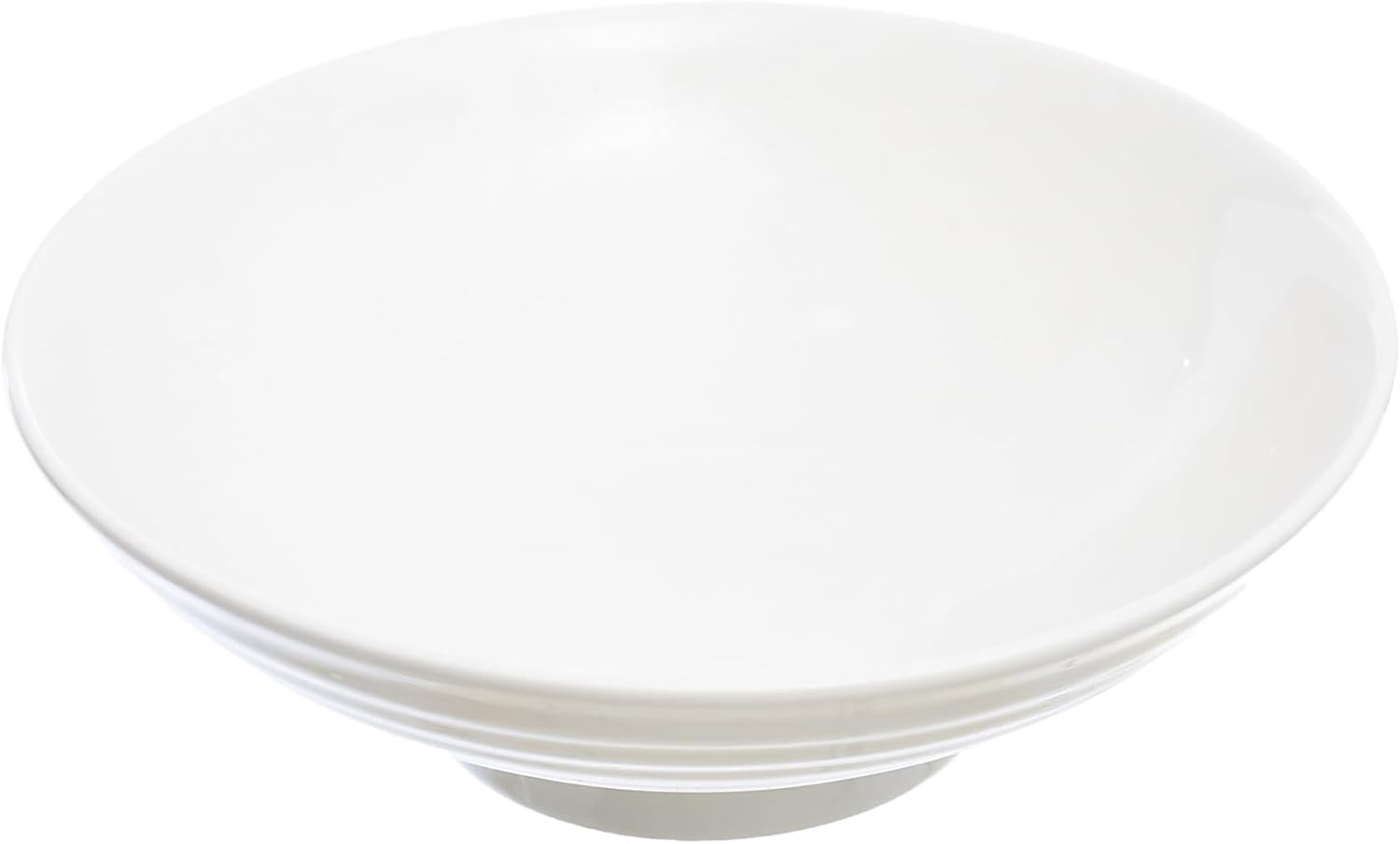 Rosa Porcelain Ribbed Bowl 26 cm – Elegant Modern Serving Bowl