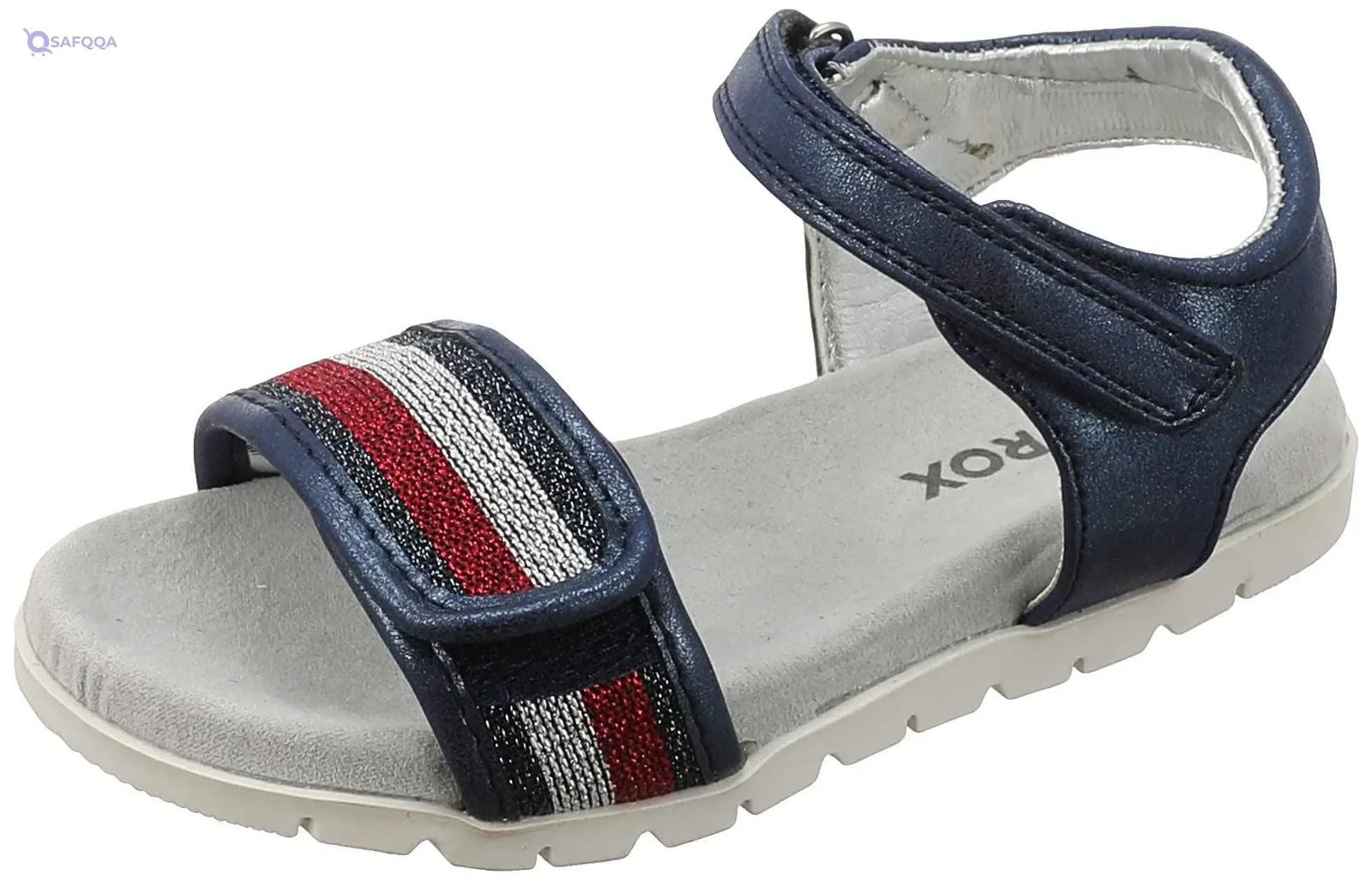 SPROX Girls Velcro Strap Open Toe Sandals – Flat Sandals for Girls