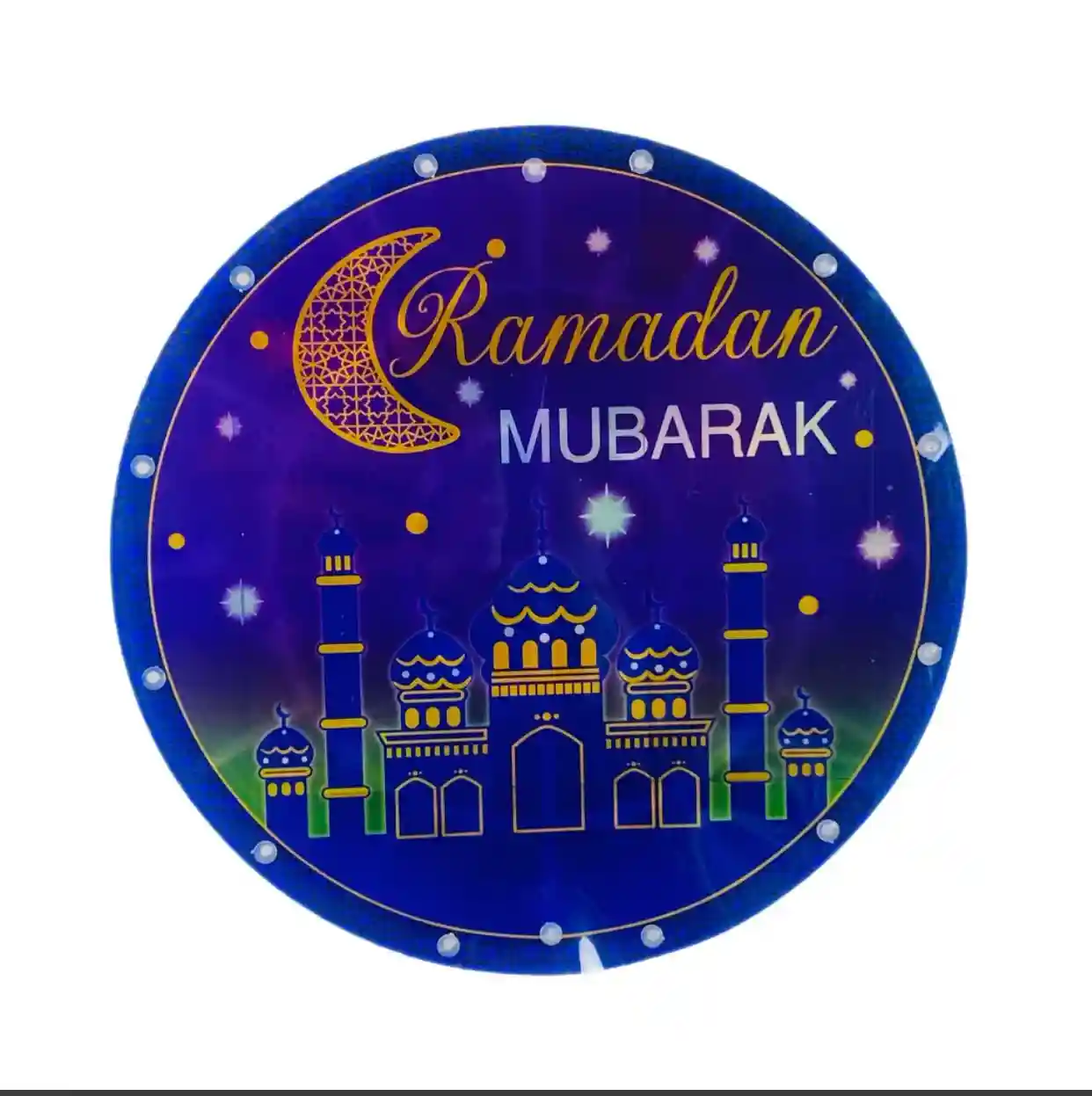 Ramadan Crescent Moon Light Decor LED Decorative Lamp For Home And Ramadan Decoration