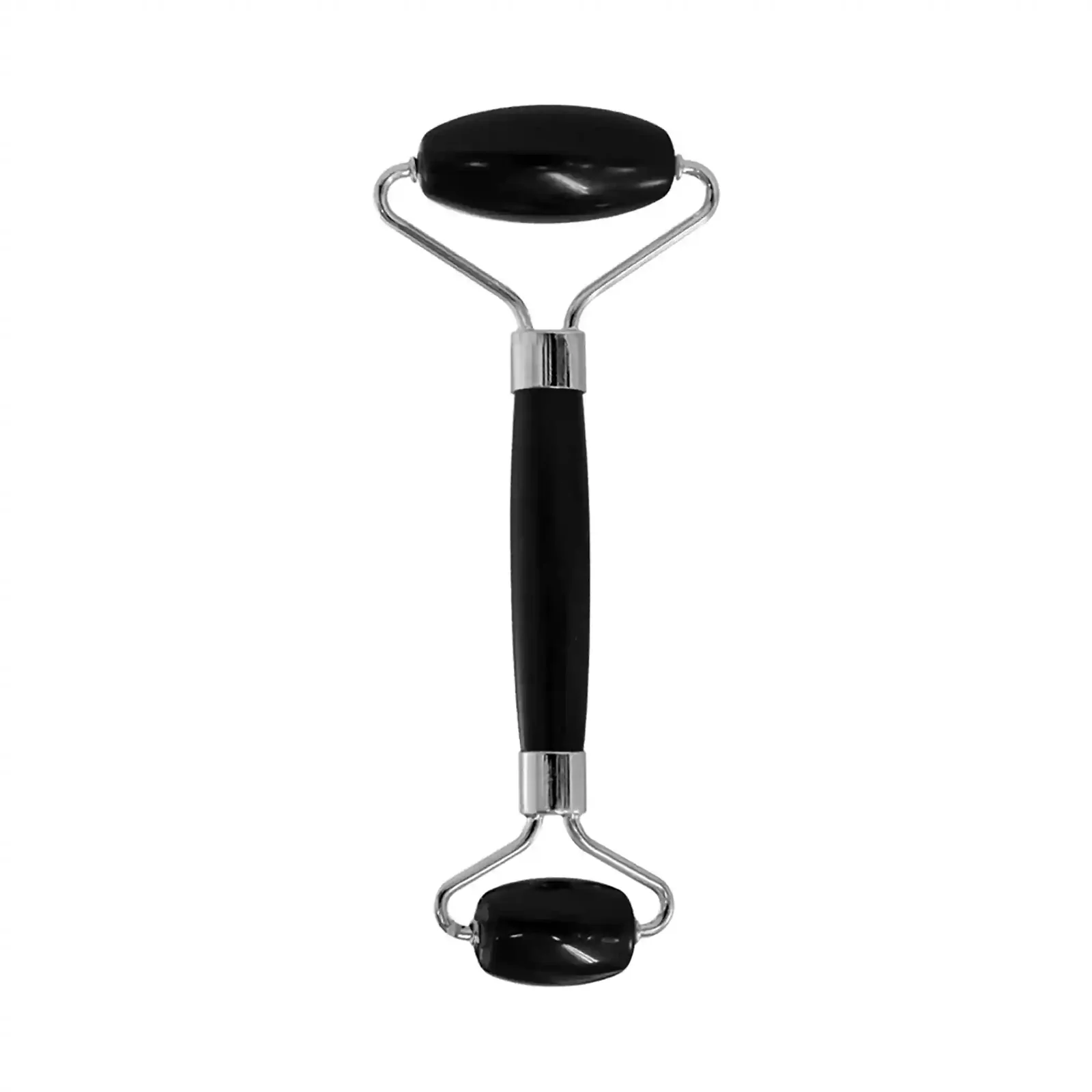 Daily Concepts Obsidian Facial Roller – Black Natural Stone Face Massager for Skincare