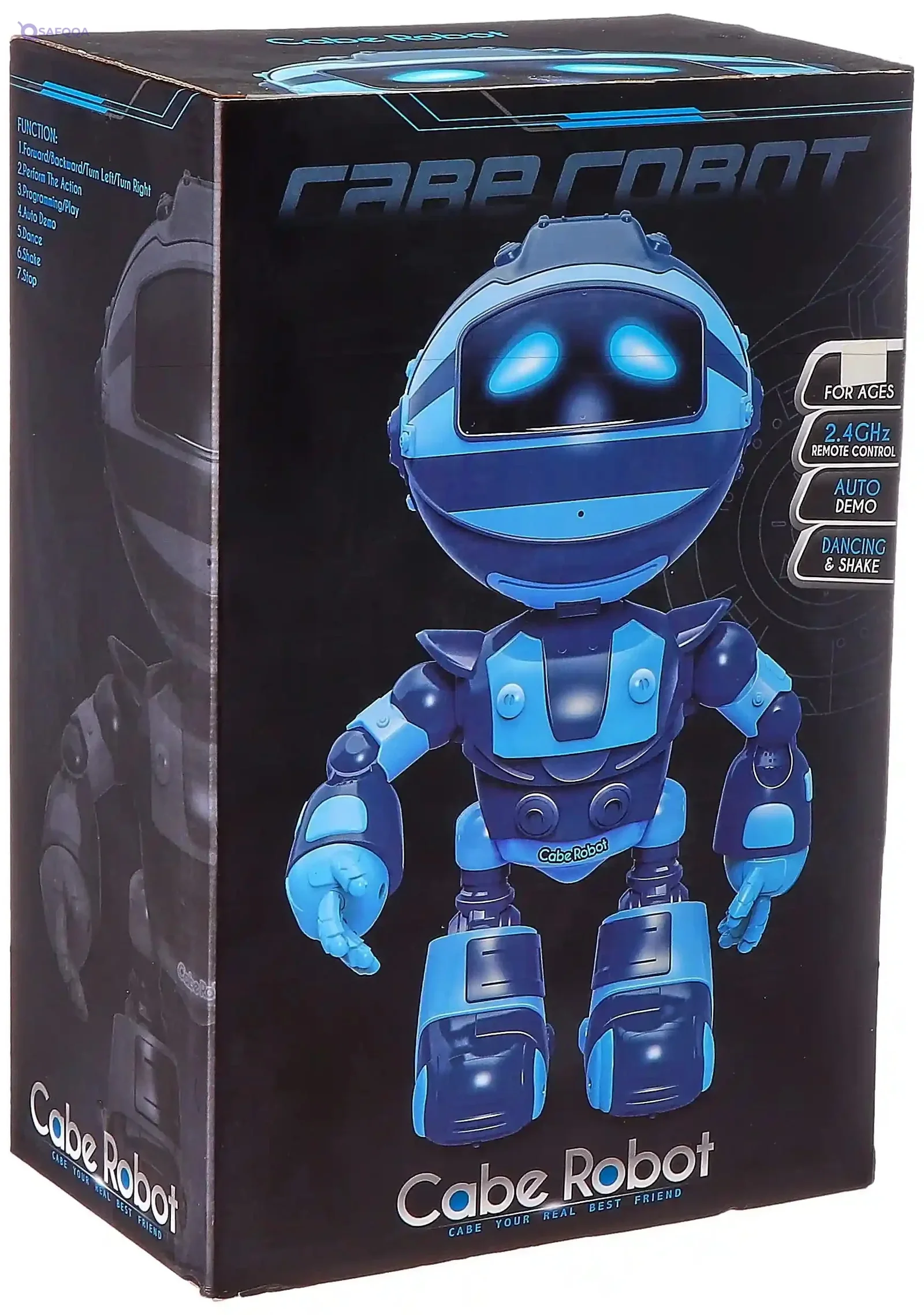 Generic 2028-80A Remote Control Robot Toy Blue