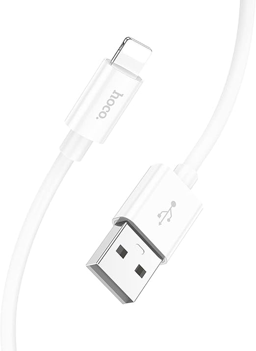 HOCO X87 Silicone Lightning Charging & Data Cable 2.4A