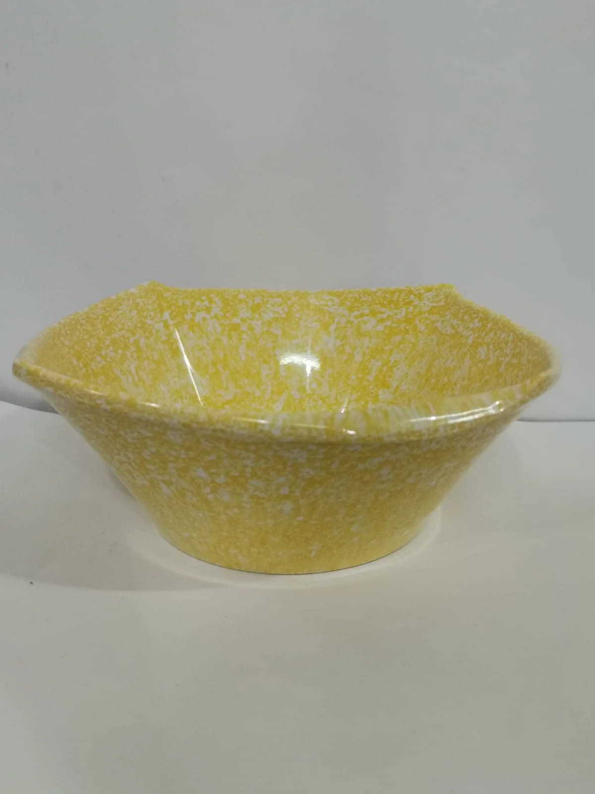 PURE Melamine Granite Square Salad Bowl