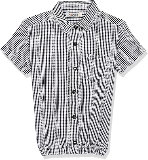 Giggles Kids Blouse – Stylish Anthracite Casual Soft Top for Girls